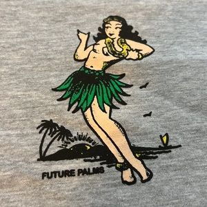 Future Palms Hula Hawaiian t-shirt